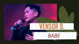 Vensor Domasig Homecoming Concert 2024 || Babe #vensordomasig