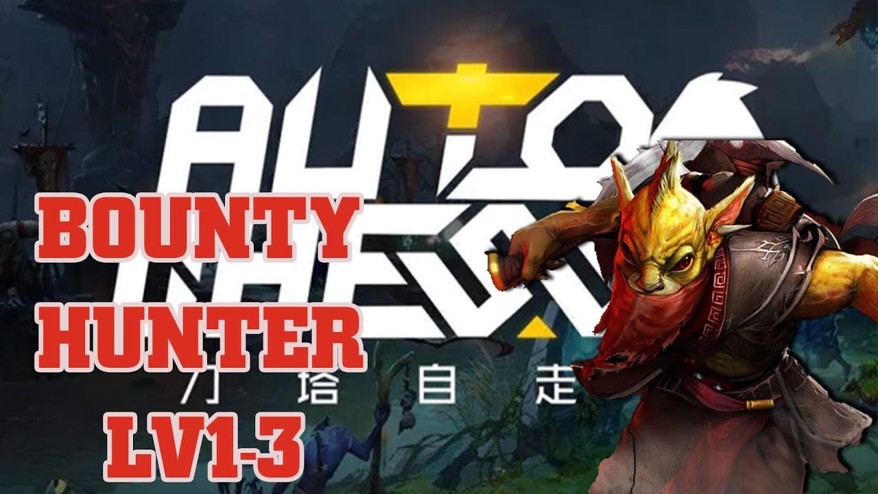 [ AUTO CHESS ] The skills of ''Bounty Hunter'' LV 1-3 ( Goblin Assasin )