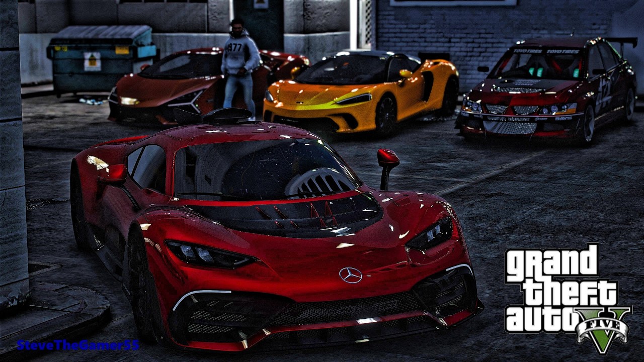 GTA 5: Поехали на работу 🚗🔥 VIP-встреча на автомобилях и эксклюзивный тур по крыше Neon Club в Ло...