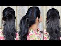 High Puff Sleek PONYTAIL | Ponytail Hairstyle | High Ponytail for Work College or Party