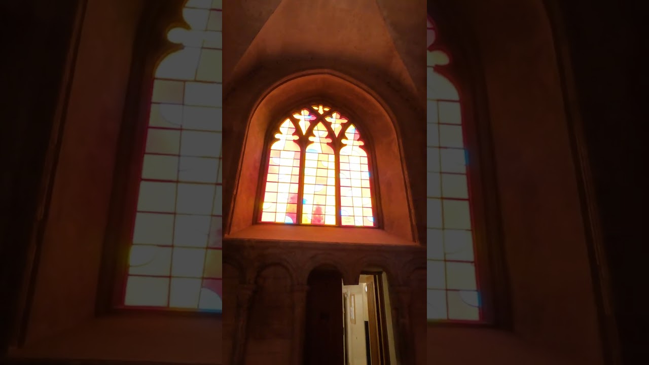 Modern stained glass windows at Norwich Cathedral. The video does not do them justice!