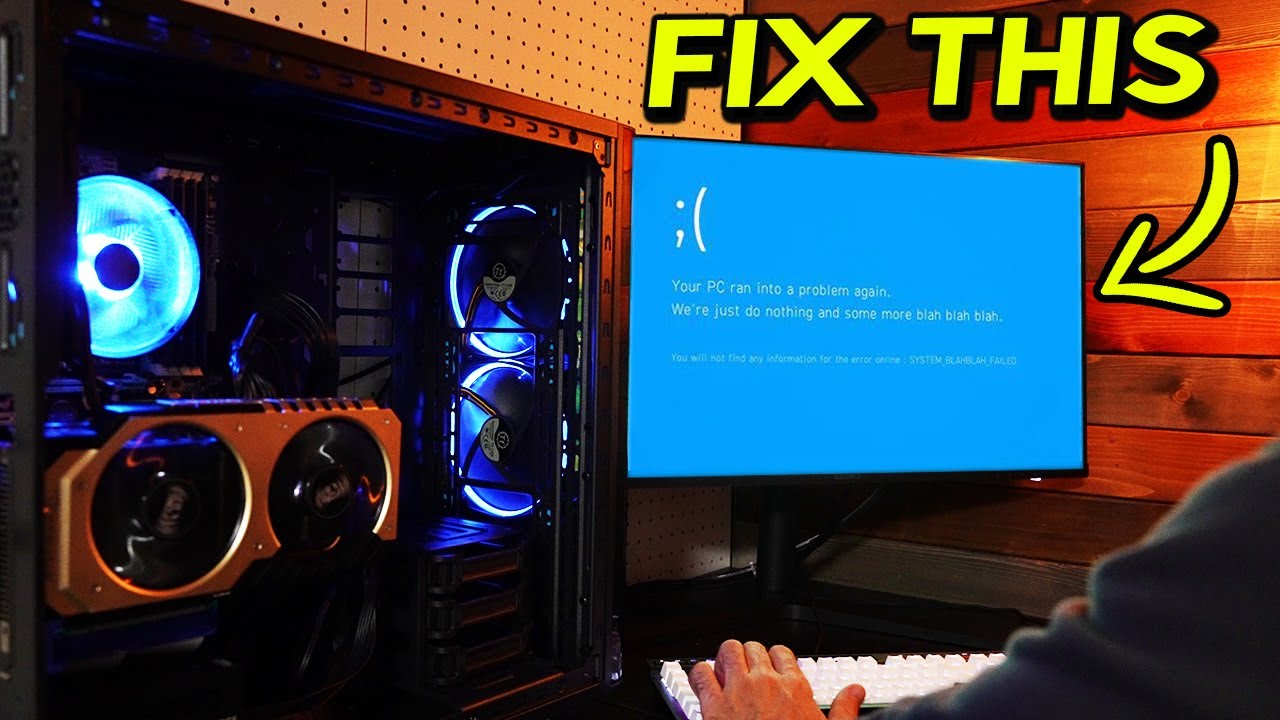 How I FIXED my PC CRASHING (it would randomly freeze and shut