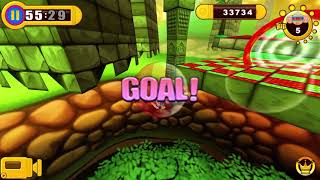 Super Monkey Ball Sakura Edition | Jumble Jungle | Speedrun screenshot 4