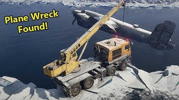 SnowRunner - Loading up Plane Wreck! (The Star in the Sky mission)