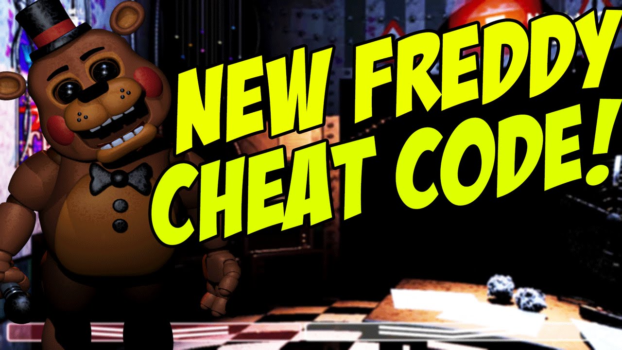 Five Nights At Freddys 2: NEW Toy Freddy Cheat Code Found! 
