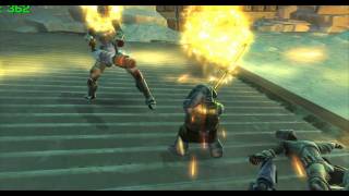 Star Wars: The Old Republic | An Imperial and a blue minielephant meet in a cave...