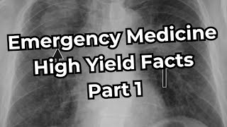 Emergency Medicine Board Exam High Yield Facts (Part 1) screenshot 3