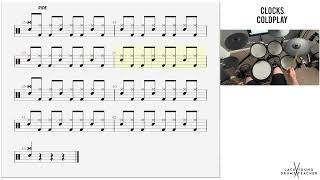 How to Play 🥁   Clocks   Coldplay