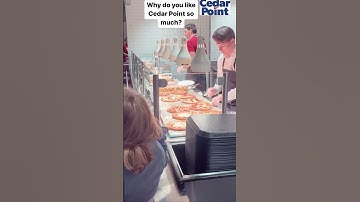 The food gets better every year!🍕 #cedarpoint #themepark #themeparkfood