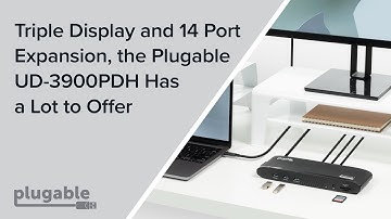 Triple Display and 14 Port Expansion, the Plugable UD-3900PDH Has a Lot to Offer