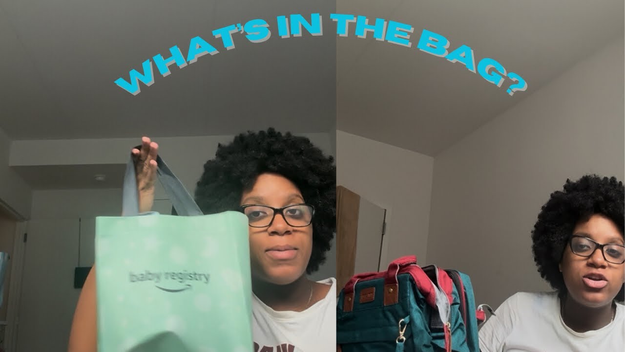 Amazon Baby Registry Welcome Box + What’s In My Baby’s Diaper Bag 🍼✨