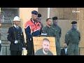 Cérémonie d'hommage à Nordine El Talbi, policier abattu en intervention - RTBF Info