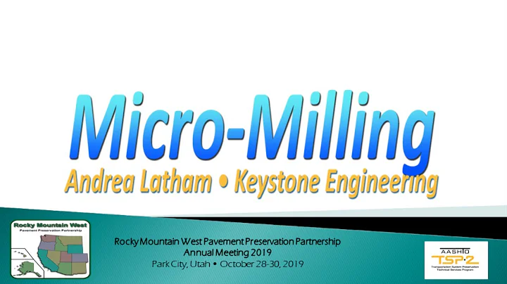 Micro-Milling Andrea Latham  Keystone Engineering ...