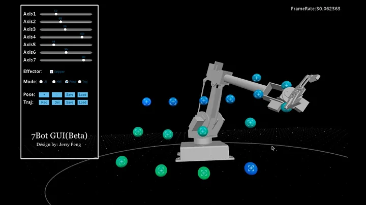 7Bot Robot Arm GUI Introduction