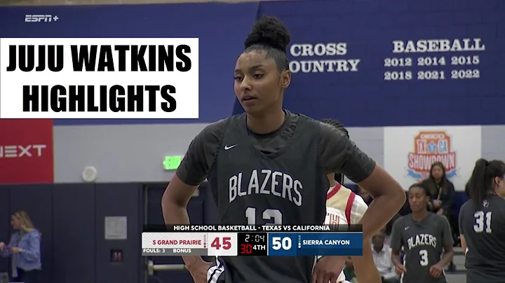 #1 Recruit Juju Watkins Highlights In #2 Sierra Ca...