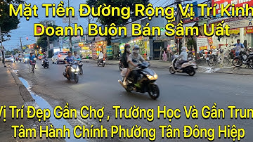 MẶT TIỀN ĐƯỜNG RỘNG KINH DOANH BUÔN BÁN.GẦN CHỢ, TRƯỜNG HỌC GẦN TRUNG TÂM HÀNH CHÍNH PHƯỜNG 