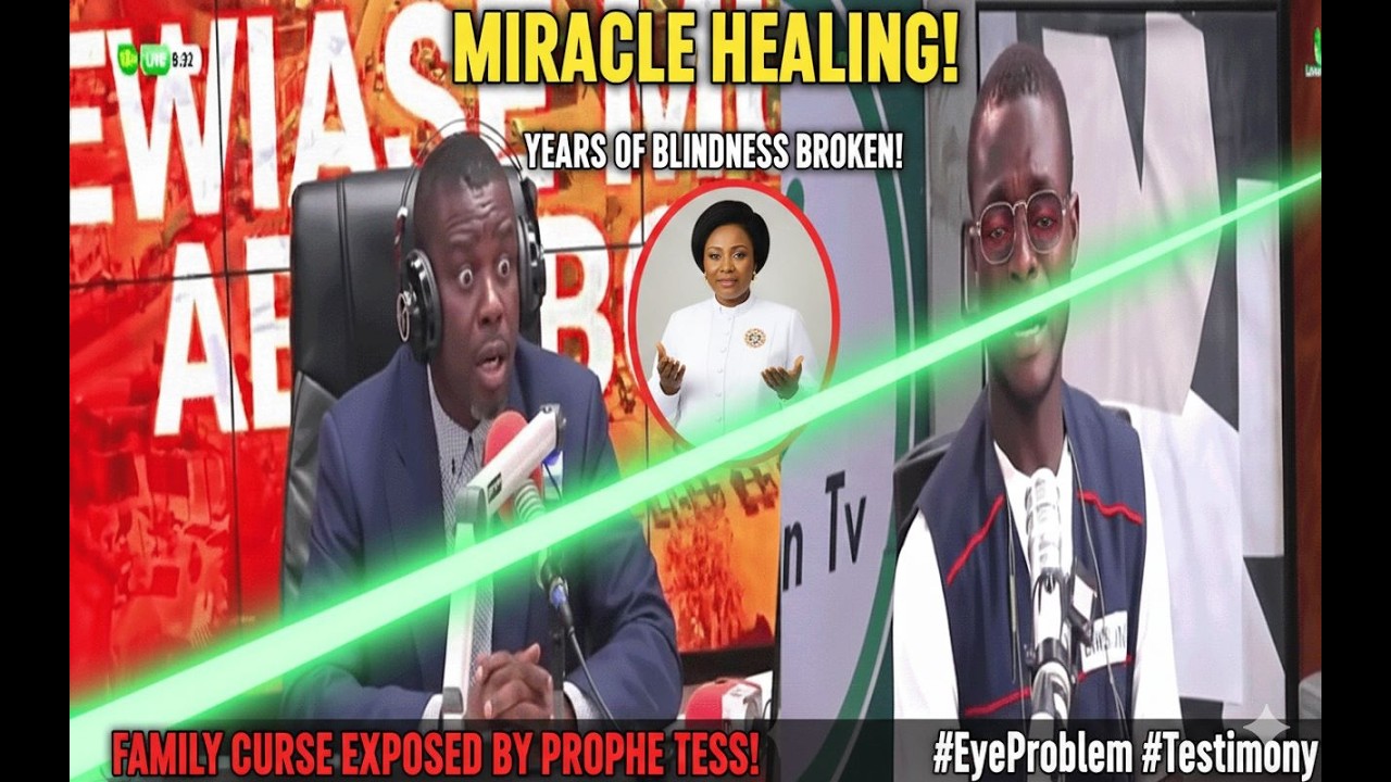 He Suffered for Years! Prophetess Exposes the Family Root of His Eye Problem