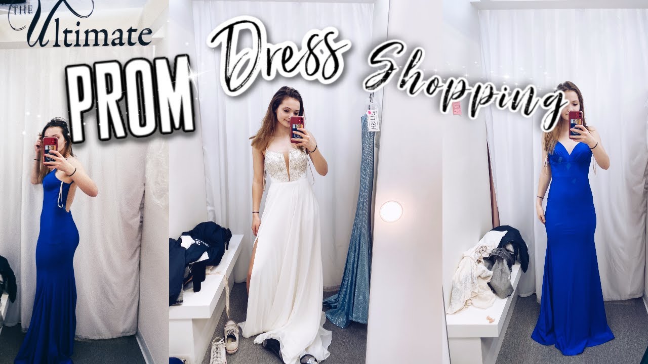 Prom Dress Shopping (2020) - YouTube