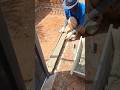 This is a tool for laying red bricks