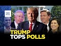 Trump TOPS Presidential Polls