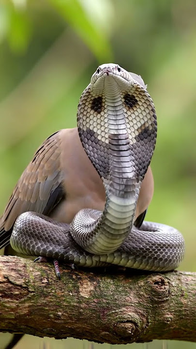 burung dekuku keluarkan kodam ular #scary #ghost #hewanbesar #creepy #horror #aiediting #news