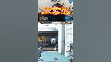 Perfecte 3e PARTIJ in ALGS door Zer0 #shorts #apexlegends