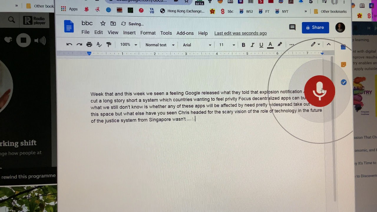 Speech to text - YouTube