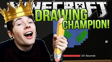 DRAWING CHAMPION | Minecraft: Draw My Thing Minigame!