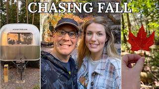 Our New England Fall Road Trip Begins! AutoCamp Catskills and Kaaterskill Falls Waterfall Hike