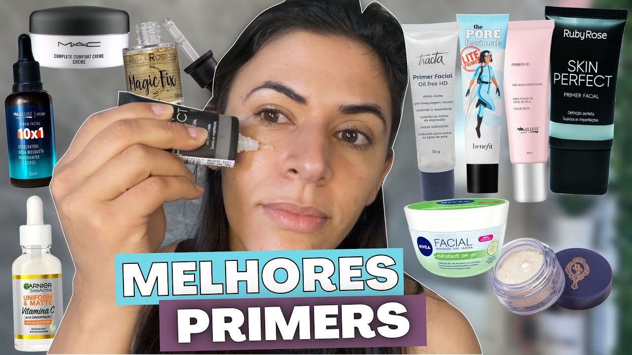 TOP 5 PRIMER FACIAL: Opções para todos os tipos de pele baratinhas e nacionais a partir de R$9,50