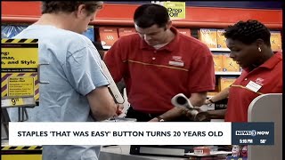 Celebrity Staples 'That was Easy' button turns 20 years old Profile