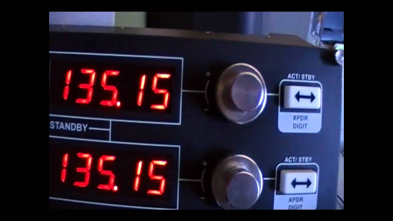 Saitek Pro Flight Radio Panel Review YouTube