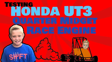 Quarter Midget Race Cars - Testing the all new UT3 Race Engine with Baker Race Engines