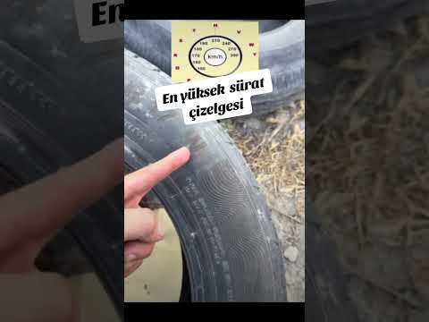 Lastiklerin maksimum hız