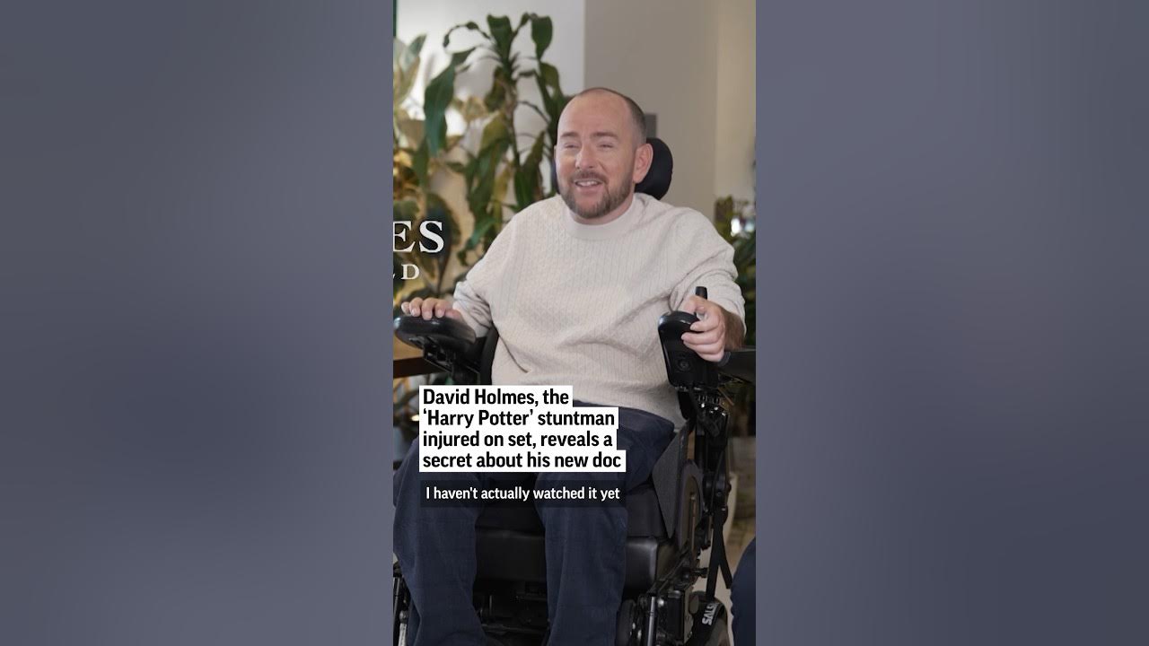 David Holmes, the ‘Harry Potter’ stuntman injured on set, reveals a secret about his new doc