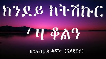 ዘርኣብሩኽ ሓድጉ (ናይጀርያ) - ክንደይ ትሽኩር እዛ ቆልዓ/Eritrean Song Kindey Tshkur eza Kolia - Zerabruk Hadgu Nigeria