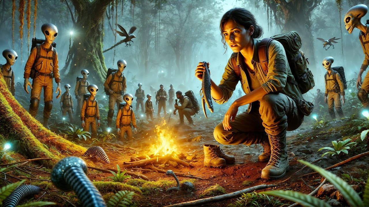 Alien Students Panicked When the Food Ran Out—Human Trapped a Glow-Beetle With a Sock and a Stick