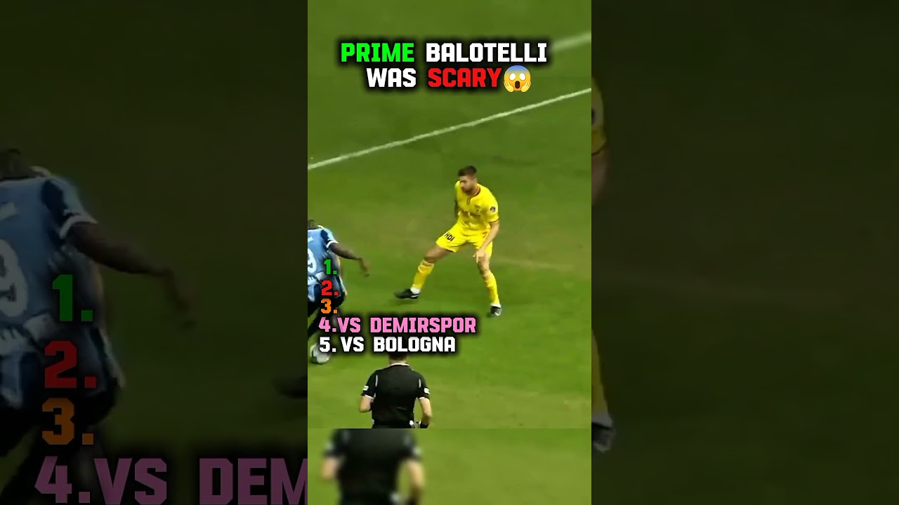 Legendary Mario Balotelli Goals