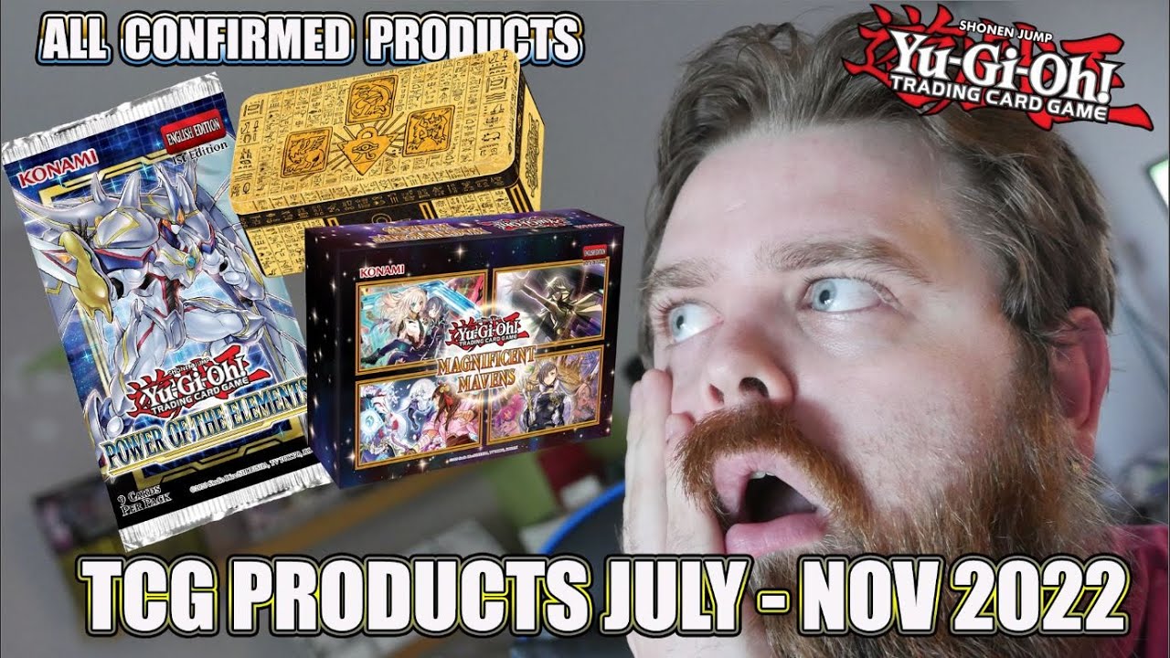 YUGIOH Product Releases JULY NOV 2022 YouTube