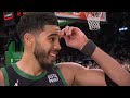 Jayson Tatum talks after Boston Celtics beat Brooklyn Nets 115-114