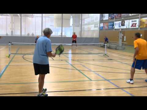 New Century Pickleball Tournament. 4.5-5.0 Mixed Wempe Berggren v Jaworsky Tenold