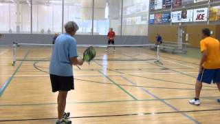 New Century Pickleball Tournament. 4.5-5.0 Mixed Wempe Berggren v Jaworsky Tenold