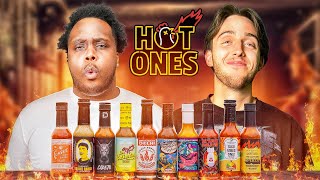 HOT ONES CHALLENGE WITH @Kxpture TURNS DANGEROUS