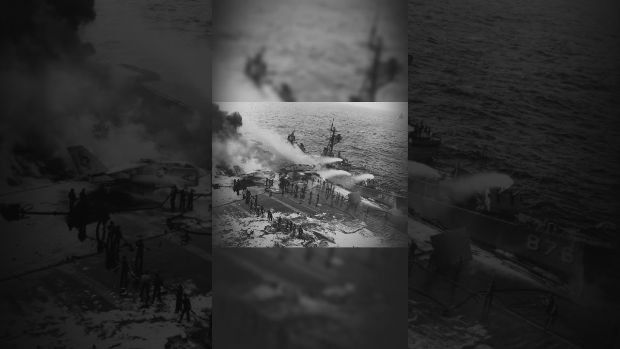 1969 USS Enterprise Fire