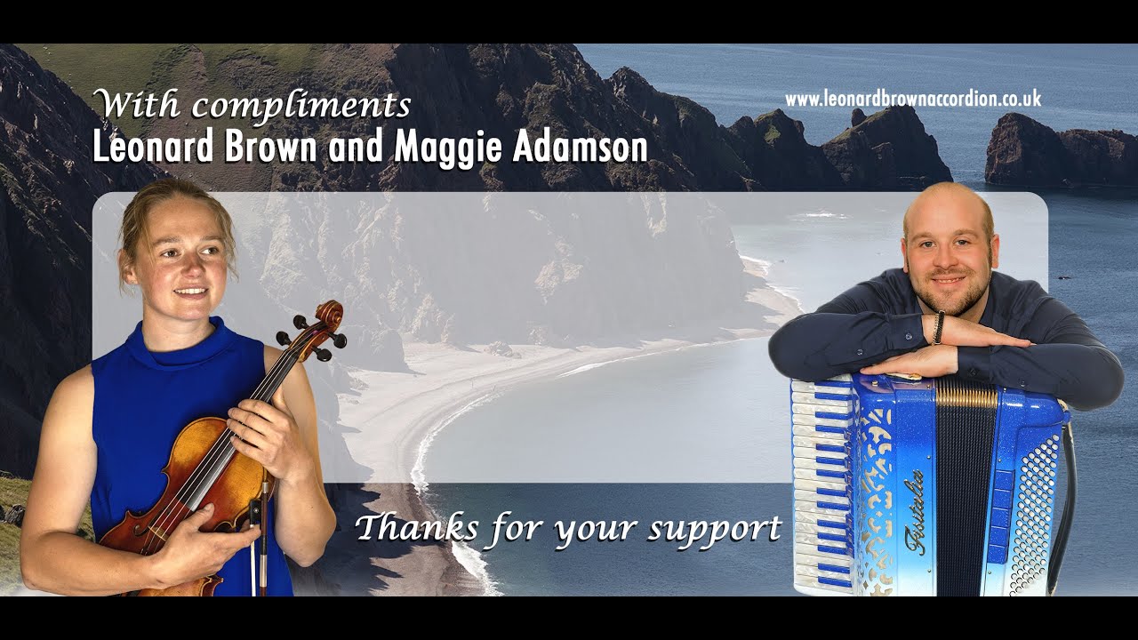 LEONARD BROWN AND MAGGIE ADAMSON - SHADES OF SHETLAND - DISC ONE TASTER