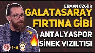 Erman Özgür, Mustafa Sarp Ve İlhan Mansizdan Antalyaspor Gali̇bi̇yeti̇ Sonrasi Takima Övgüler