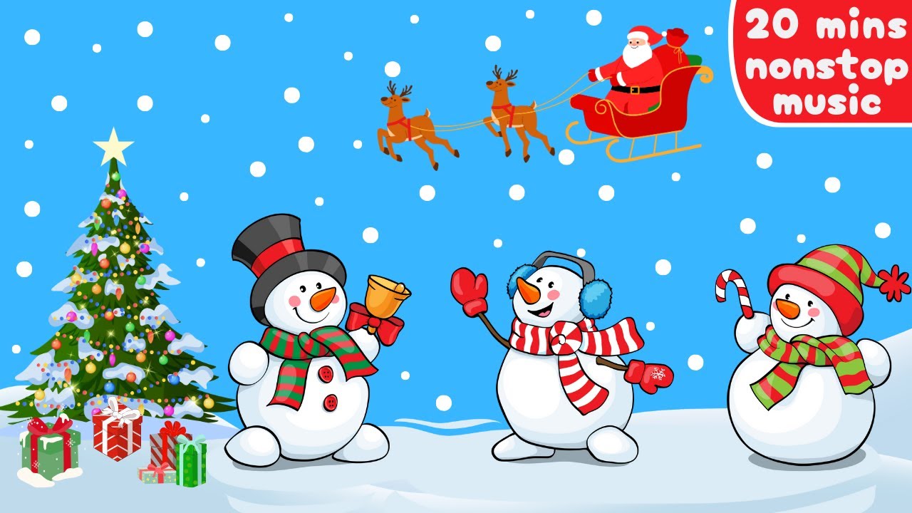 Best Christmas Songs Playlist for Kids Jingle Bells Silent Night