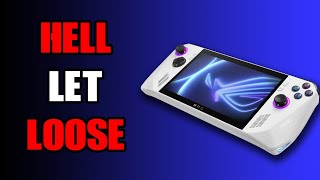Whats It Like Playing HLL Hell Let Loose On ASUS Rog Ally Z1 Non Extreme Windows Handheld Gaming PC?