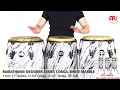 MEINL Percussion - Marathon® Designer Series Congas, White Marble
