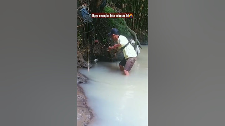 SIDAT MONSTER PENGHUNI SUNGAI ANGKER TERCIDUK😱